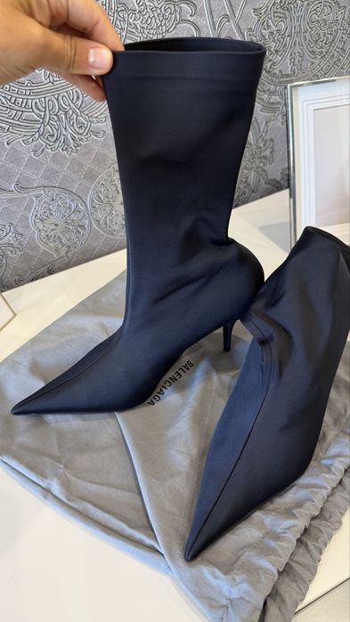 Balenciaga сапожки из текстиля