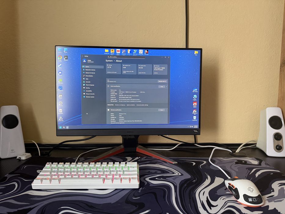 Vand setup complet sau separat ryzen 7 3800x gtx 1660 super!