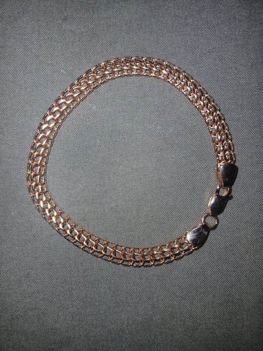 Браслет Итольянка из золото 585 пробы  .