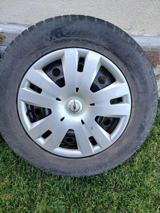 4 бр. Стоманени джанти 16" 5x105 с гуми 215/65/16 Opel Mokka