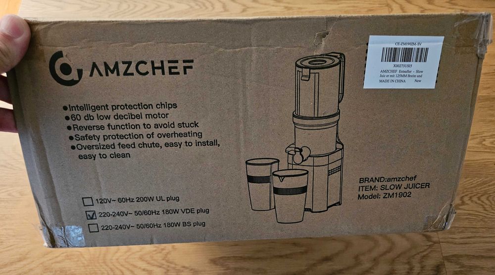 Продавам сокоизстисквачка AMZCHEF