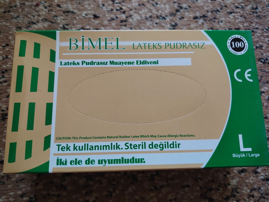 Ръкавици латекс L размер