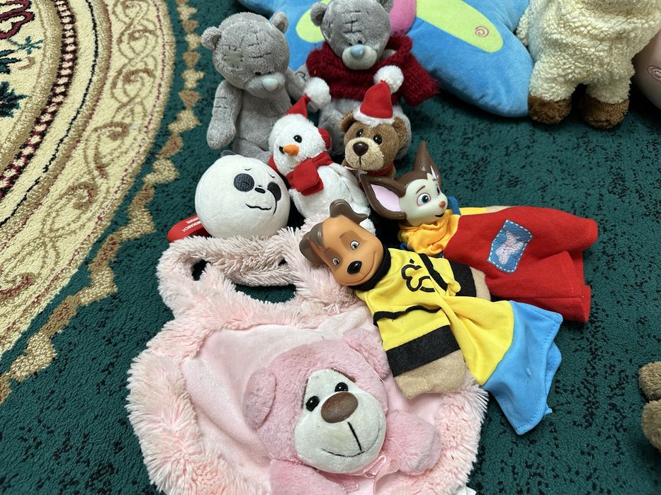 Игрушки мягкие пакетом
