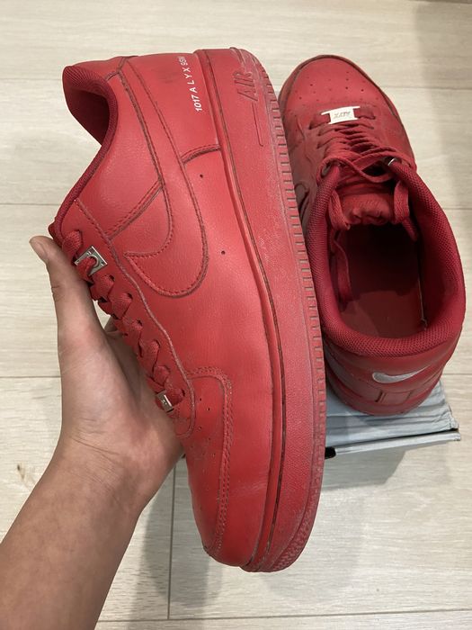 Nike air force 1 x alyx red