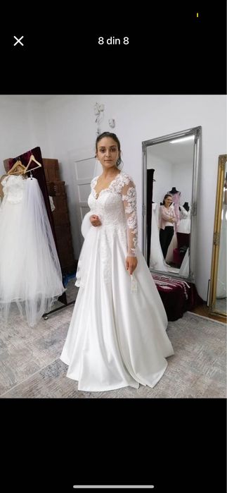 Rochie mireasa( ivory)