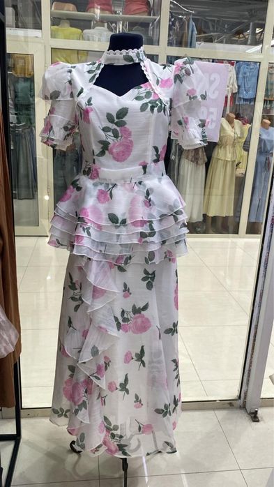 Платье вечерние, длинное