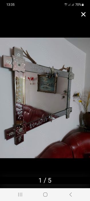 Vînd oglindă Veneția vintige