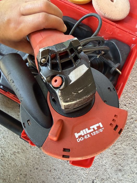 Hilti AG 125-19SE + прахоуловител  DG-EX125/5