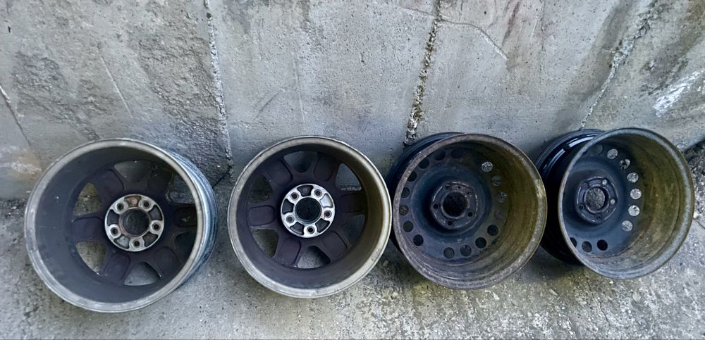 Джанти 15” 2 бр. Алумиежиеви и 2бр. Железни