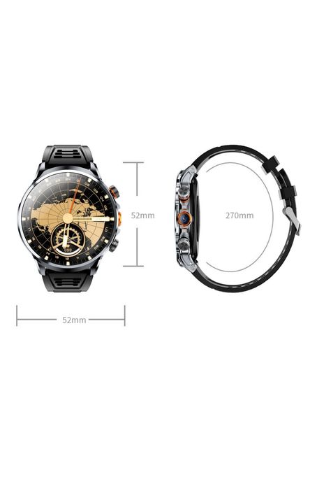 Смарт-часы H18 52 мм черные