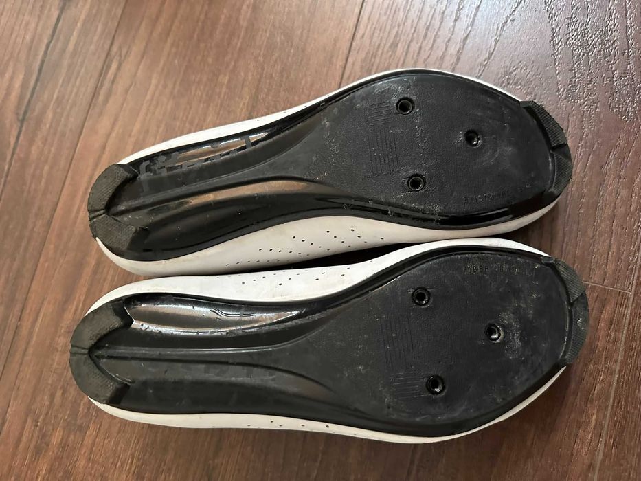 Pantofi ciclism Fizik Tempo Overcurve R5 albi mărime 40 SPD-SL