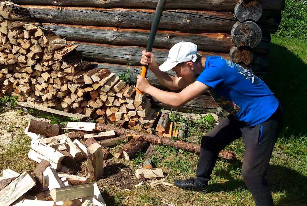 Продам дрова в мешках клен и сосна