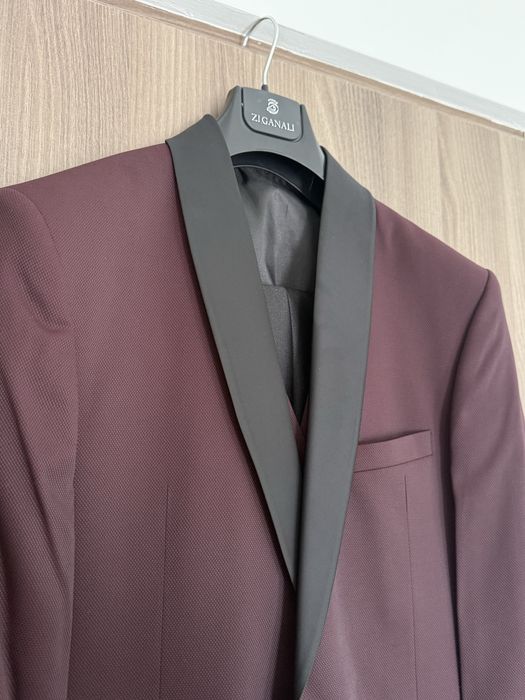 Costum elegant 3 piese ( botez/ nas / ginerica/ socru)