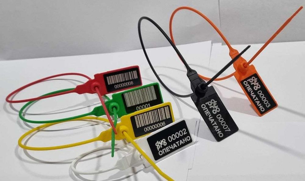 пломба пластиковая невозможно вскрыть, не Китай, евростандарт