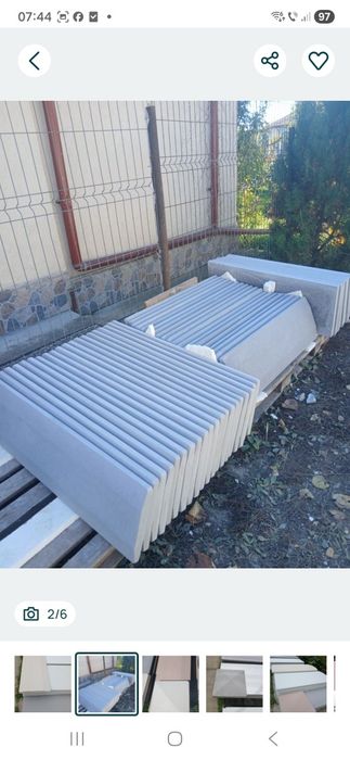 Capace si coame beton