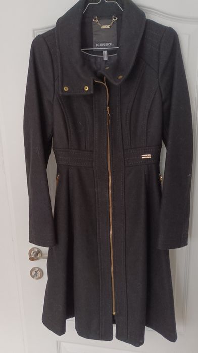 Вълнено палто Kensol 34 р-р