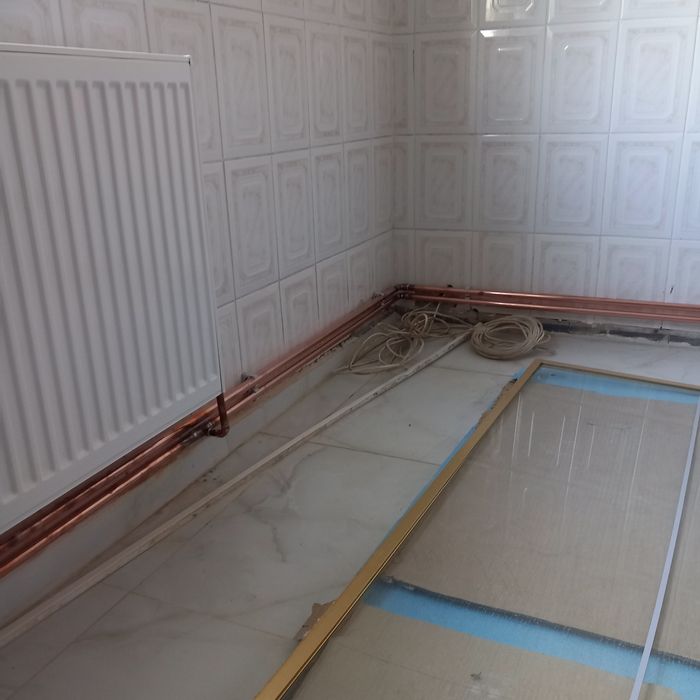 Montaj radiatoare teava aparenta