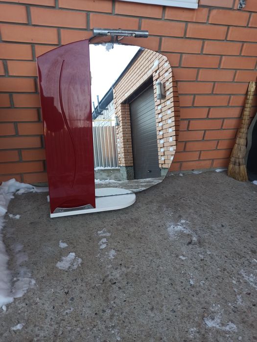 Шкаф-зеркало 75см