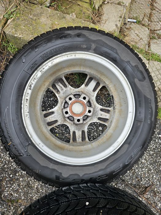 Джанти с гуми 15, 5х112, Audi, Vw, Мерцедес