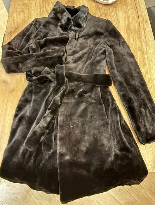 норковая стриженная шуба