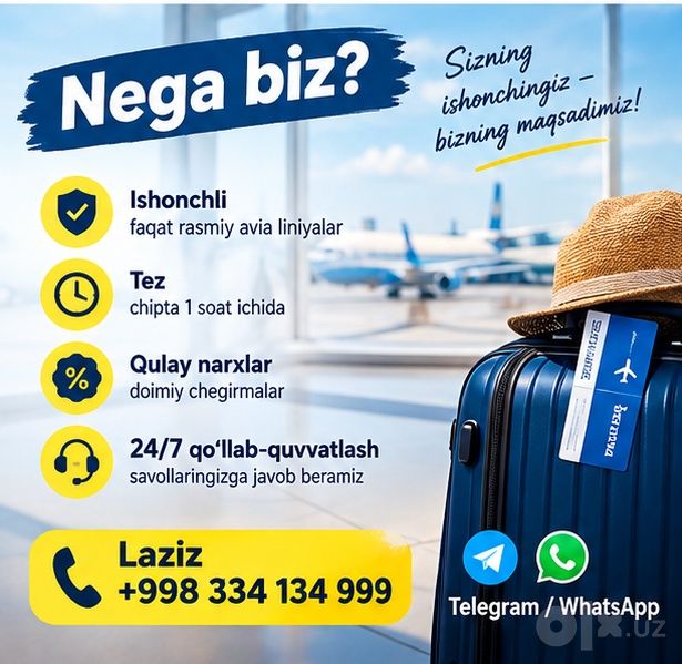 Aviachipta Bilet Chipta reyslar