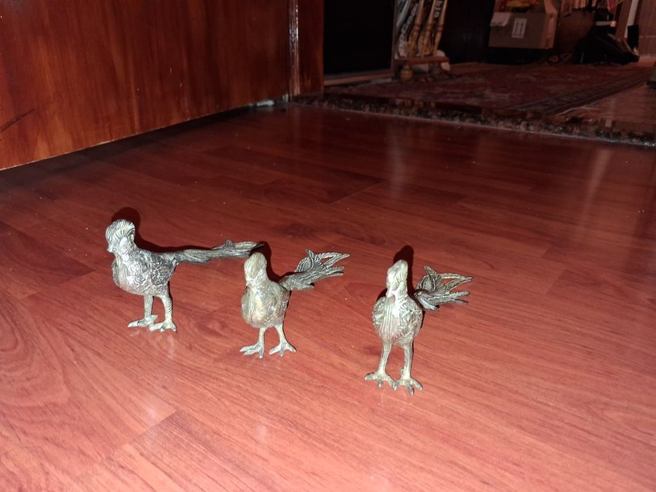 Месингови пауни в много добро състояние