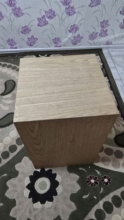 Пуфик деревянный в наличии 2штуки!