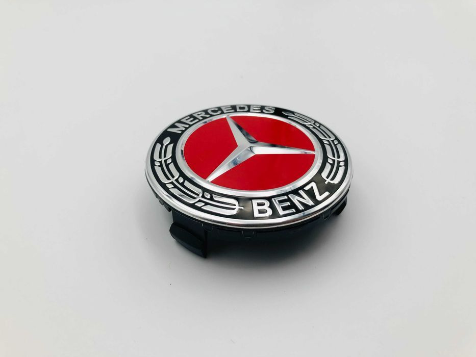 Capace Janta Compatibile Mercedes 72 mm rosu