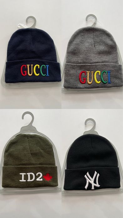 Шапки със козирка и зимни унисекс модел