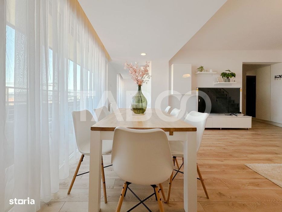 Penthouse de vanzare 2 nivele 160 mp utili 75 mp terasa cu garaj
