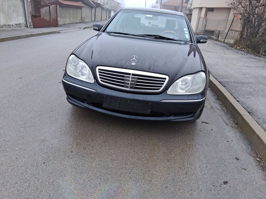 Мерцедес W220 на части!