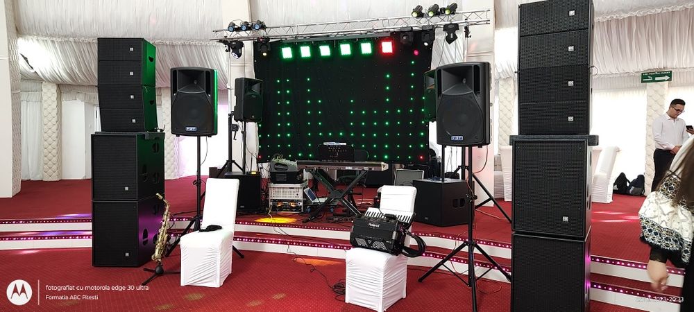 Cortina Led RGB cu video controler