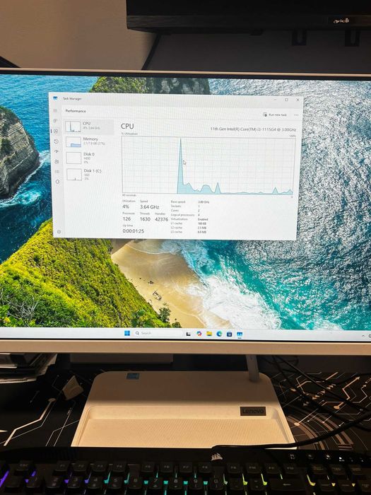 Lenovo ALL IN ONE / I3 GEN 11 / 8 GB RAM * Krom Amanet Margeanului  *