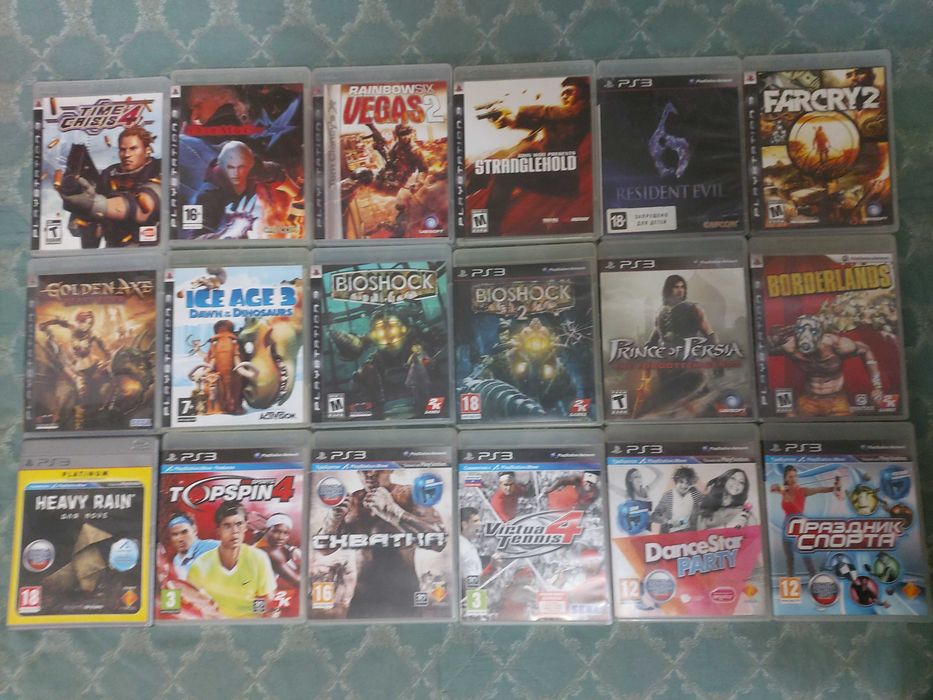 Диски PS3 / Игры для PlayStation 3 лицензия