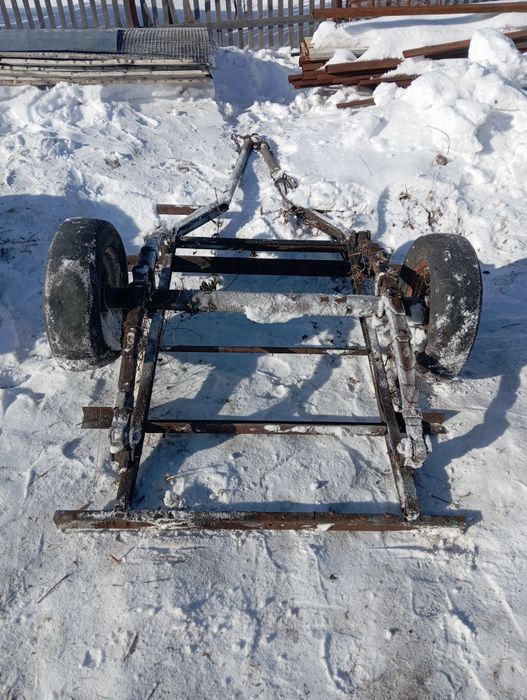 Ось с рессорами для прицепа УАЗ