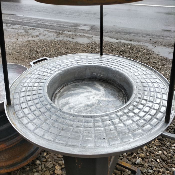 Disc gratar din aluminiu