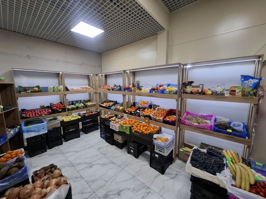 Стелажи под овощи фрукты