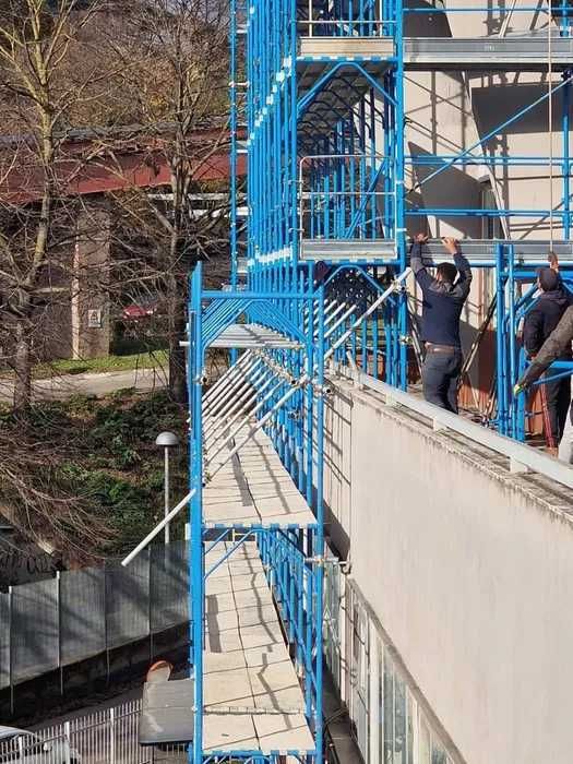 Рамково скеле под наем гр. Перник цена от 1,8 Е на месец.