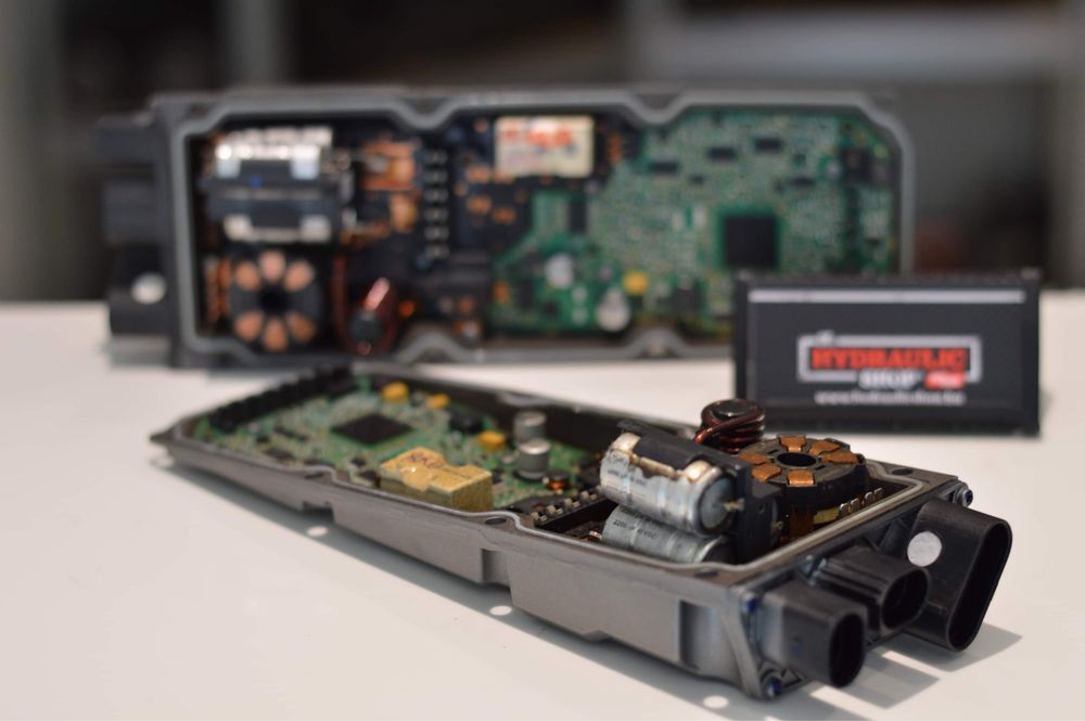 Audi A4 + A5 от 2012 до 2016г. рециклирана платка за кормилна рейка.