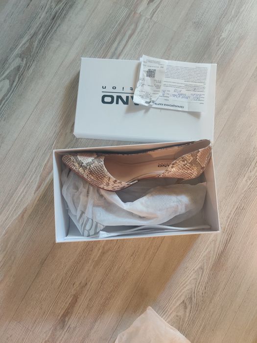 Обувки на токчета Fabiano ,естествена кожа