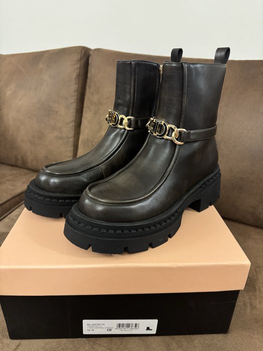 Кожени боти Twinset