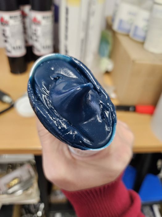 12 tub Vaselina picon rezistenta apa.Vaselina albastra  temperatura