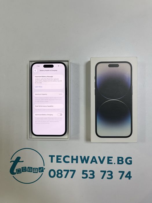 Apple iPhone 14 Pro 128GB Space Black 100%