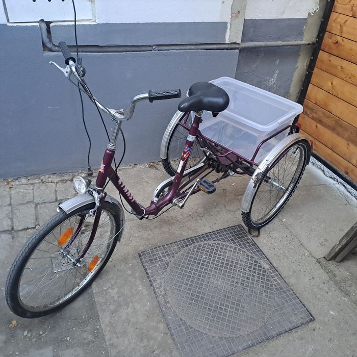 Tricicletă adulți cu viteze