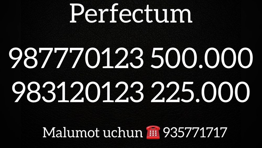 Perfectum Ynusobod