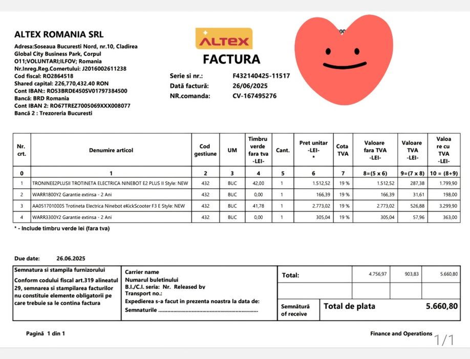 Trotineta electrica Ninebot