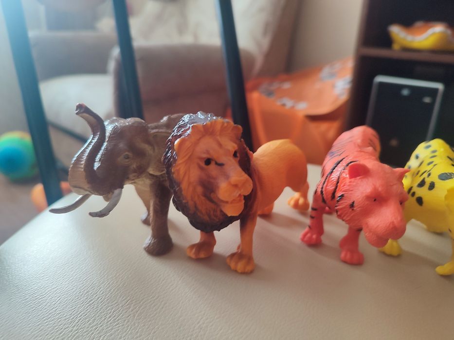Игрушки зверята 5 шт