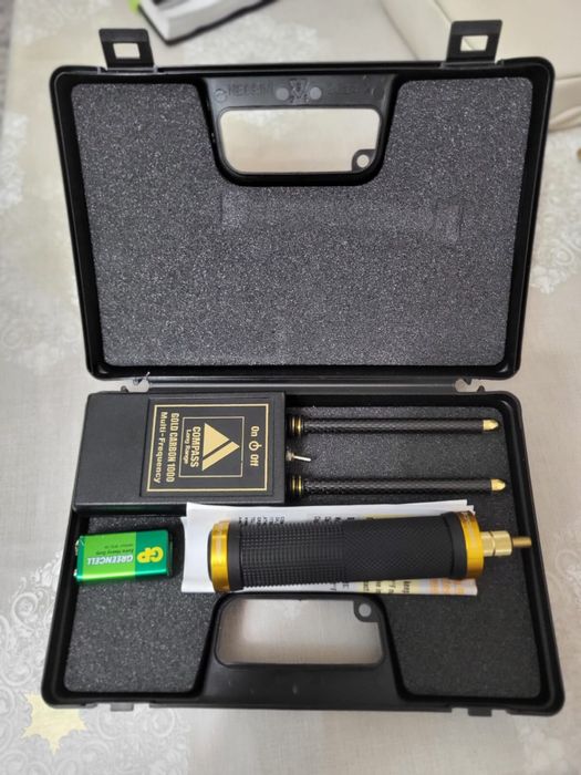 Металлоискатель Compass Long Range Gold Carbon 1000 MF