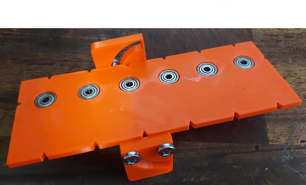 Sablon mobila din plastic dur pentru gauri rafturi polite v.2