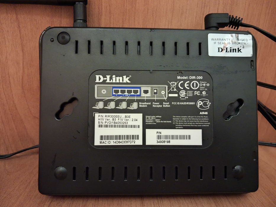Wi-Fi роутер D-Link DIR-300